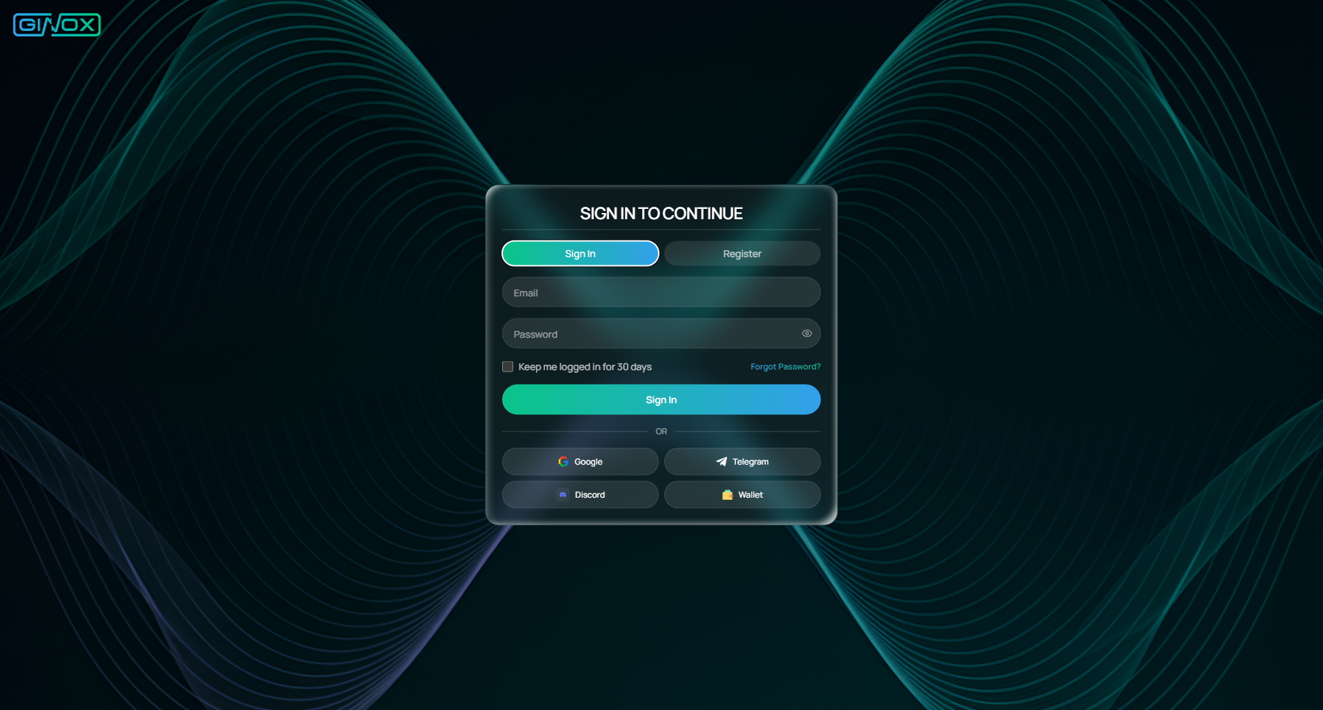 Core App | MySpace - Ginox